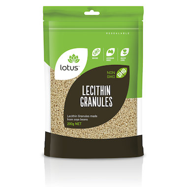 Lecithin Granules GMO Free Soy Lotus (200g)