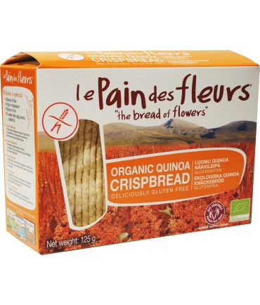 Le Pain des Fleurs Crispbread Buckwheat, 4.41 OZ (Pack of 6